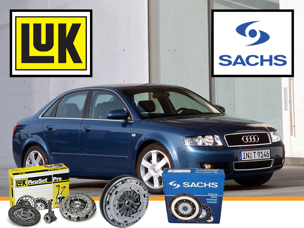 Audi A4 B6 (2001-2004) kuplung szett és kettős tömegű lendkerék